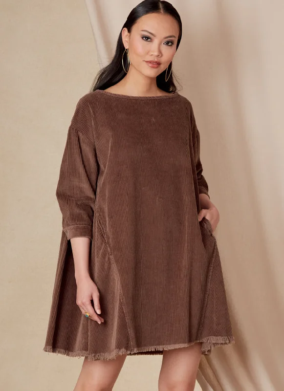 Casual Chic Women's Clothes Vogue Dress V1821