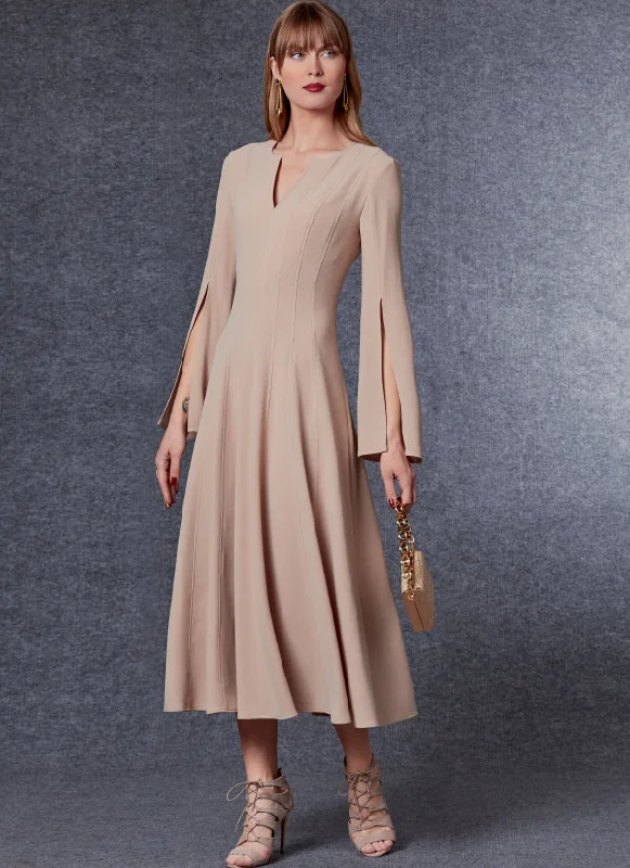 Free Spirited Fashion Vogue Dress V1724