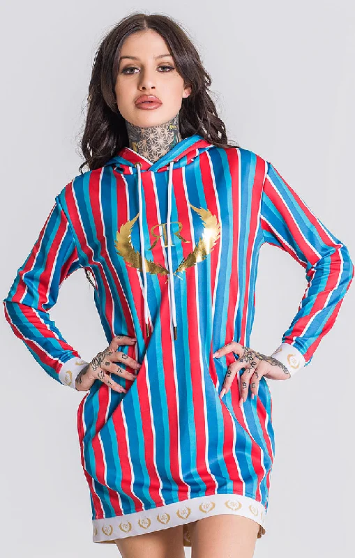 Sales Clothes Multicolor Exotic Vibe Hoodie Dress