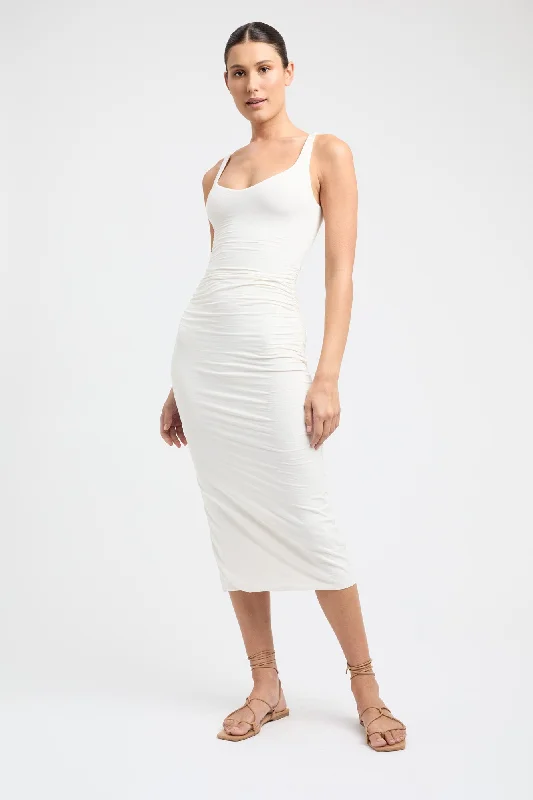 High-Fashion Women's Clothing Brittney Deep Vee Dress