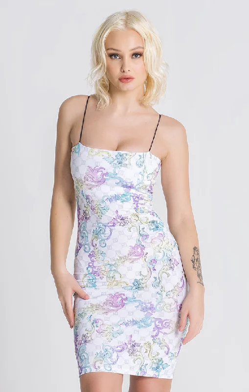 Women's Trendy Outfits White Candy Dress