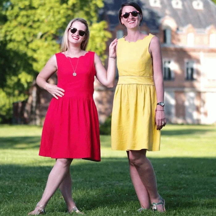 Women's Fashion Clothing You Made My Day 1st of June Anne Charlotte and Cindy Dress