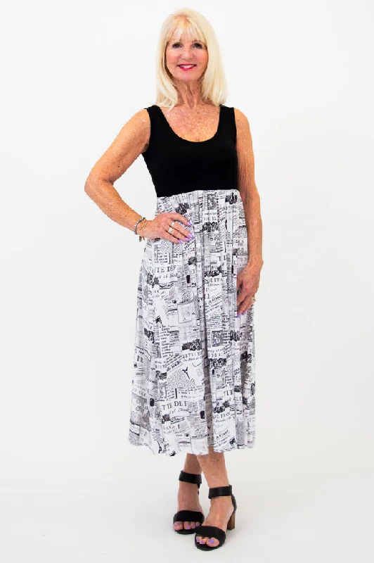 Flash Sales Today Black Paloma Dress, French News, Linen Bamboo