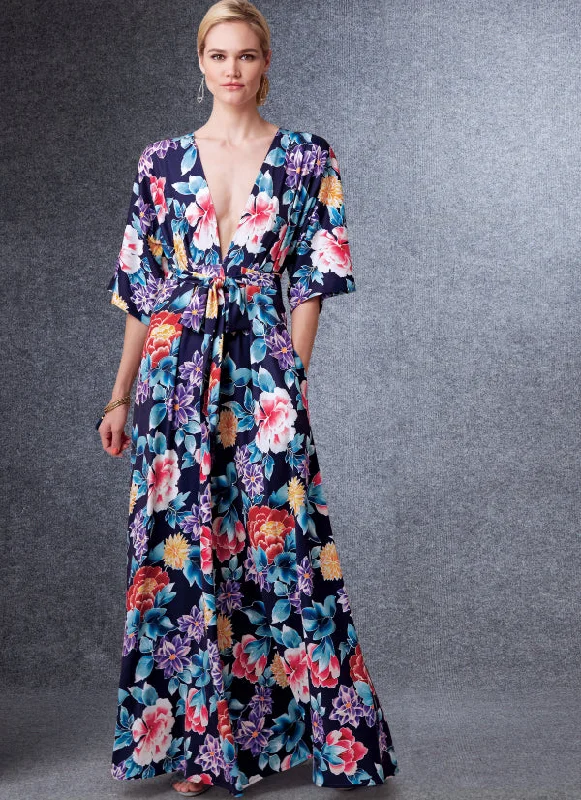Stylish Women's Clothes for Work and Play Vogue Dress V1735