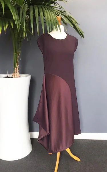 Stylish Outerwear Clothes For Women Sew Different Flounce Dress
