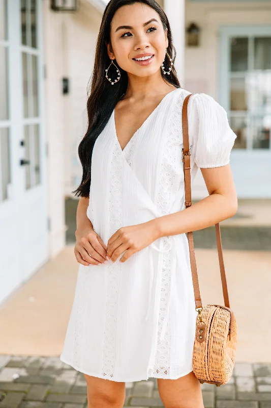 Women's Contemporary Clothing The Most Important Off White Lace Dress