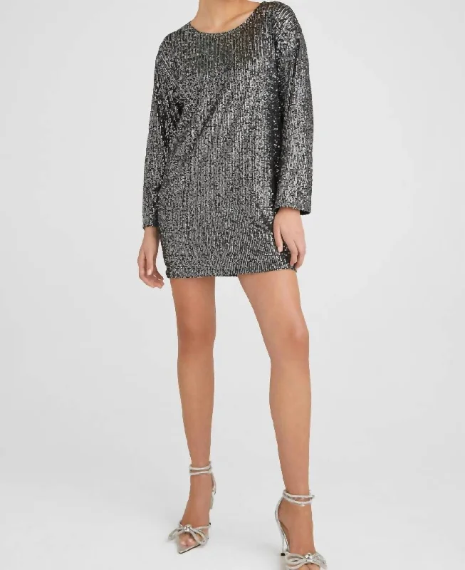 Women's Evening Outfit Nora Dress In Silver