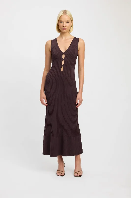 Women's Contemporary Clothing Serah Keyhole Dress