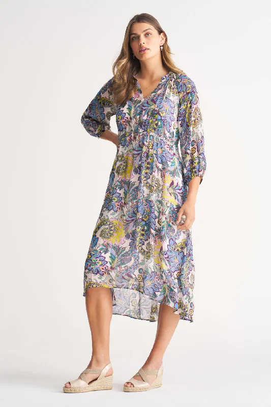 Women Clothing Printed Georgette Dress