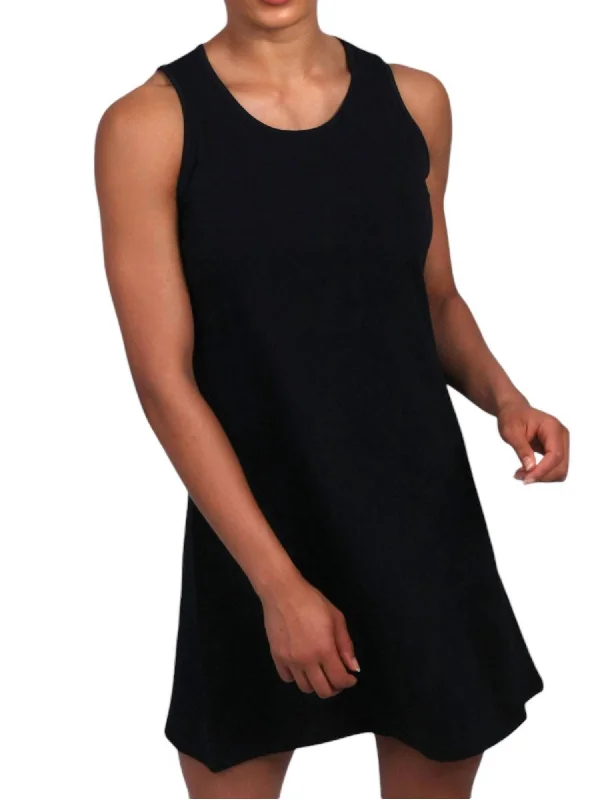 Formal Clothing For Women Molly Tank Swing Dress In Black