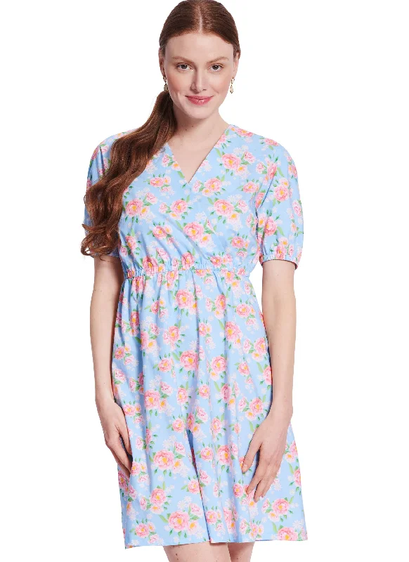 Rocker Chic Fashion Burda Dress 5803