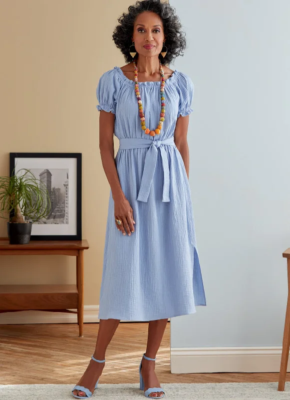 High Street Women's Fashion for Trendy Shoppers Butterick Dress B6757