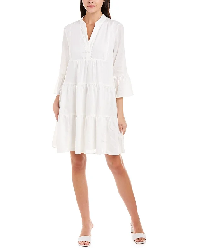 Casual Wear Vince Camuto Linen-Blend A-Line Dress