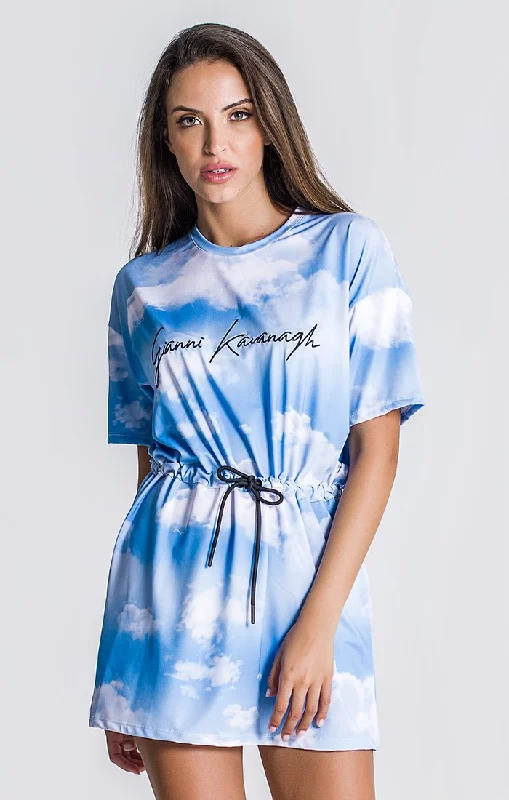 Clothing Sales Blue Sky is the Limit Tee Dress