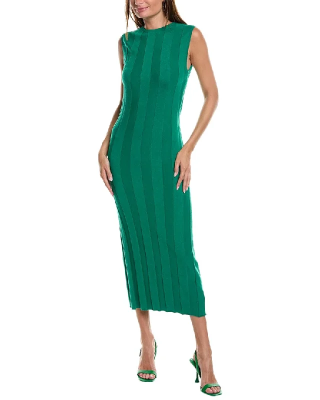 Discount Price Electric & Rose Dena Silk-Blend Sheath Dress