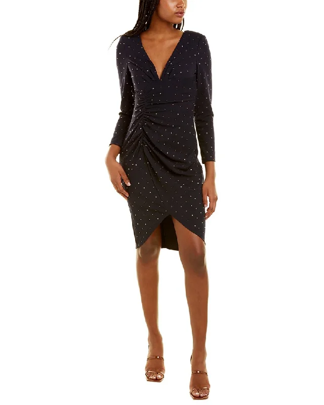 Modern Women's Fashion with Vintage Touches Aidan Mattox Rhinestone Cocktail Dress