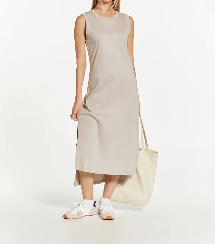 High Street Women's Fashion for Trendy Shoppers Kaia Dress In Lunar Rock