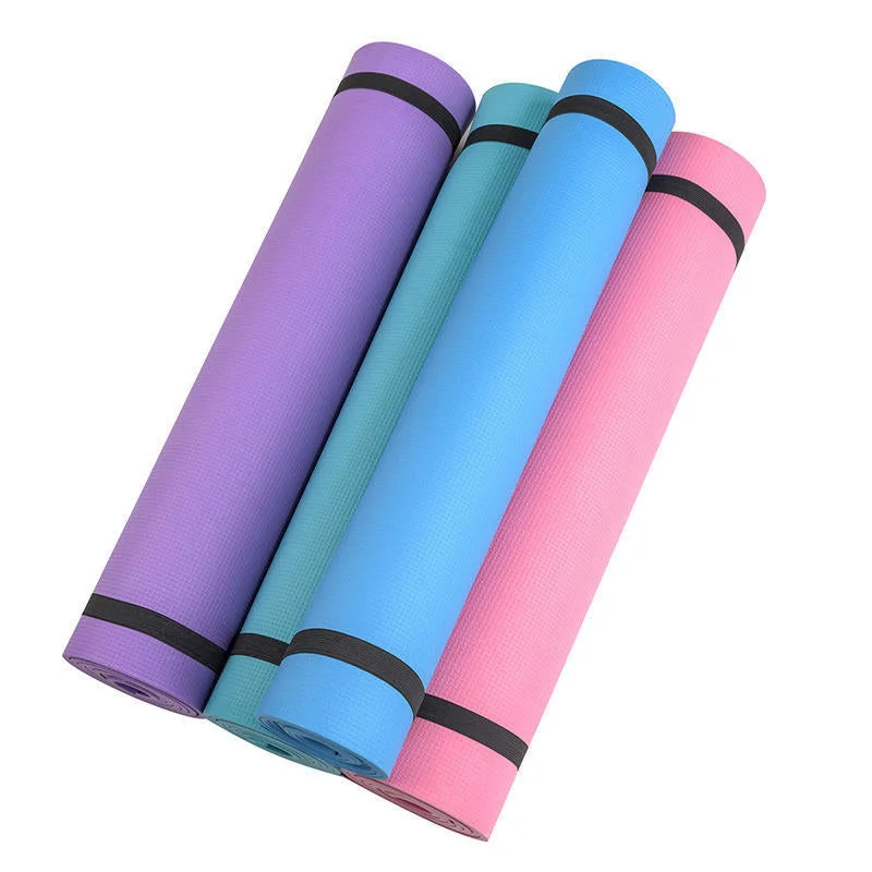 Best-Selling Yoga Accessories Now More Affordable 173*60 cm 4mm Non-slip Yoga Mats Fitness Foldable Fitness Environmental Gym EVA Exercise Pads