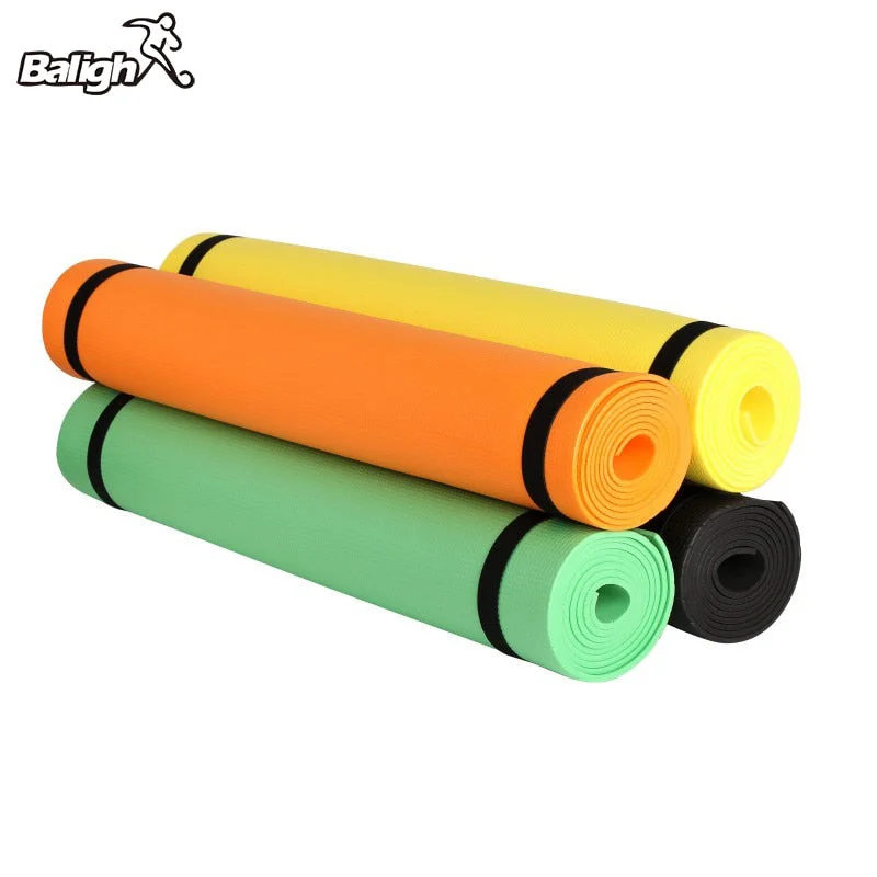 Shop Smart, Stretch Better With Yoga Gear Deals 173cm Yoga All-Purpose 4mm Extra Thick High Density Anti-Tear Exercise Yoga Mat with Carrying Strap Shop Smart, Stretch Better With Yoga Gear Deals 173cm Yoga All-Purpose 4mm Extra Thick High Density Anti-Tear Exercise Yoga Mat with Carrying Strap