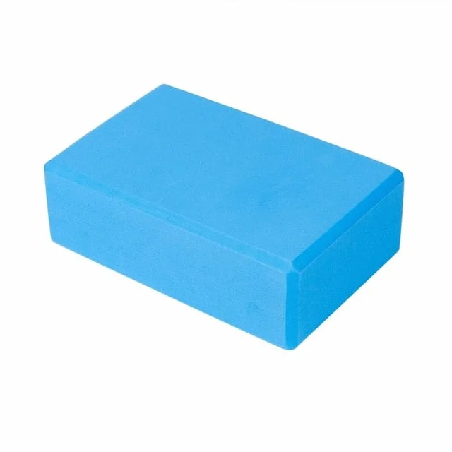 Blue Yoga block
