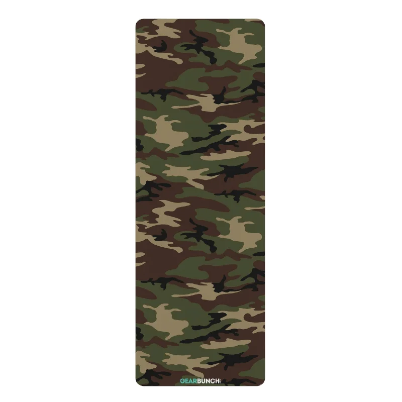 Limited-Stock Sale On Yoga Must-Haves GearBunch Army Camo Yoga Mat