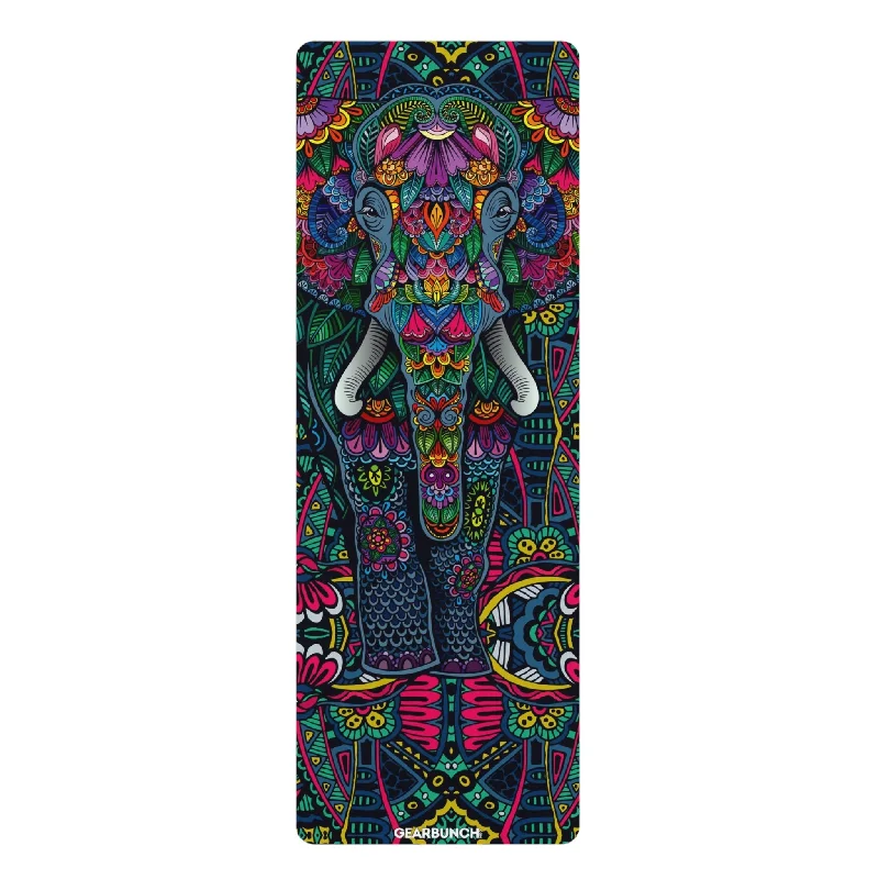 The Perfect Fit For Your Yoga Journey, Now On Sale GearBunch Colorful Elephant Yoga Mat The Perfect Fit For Your Yoga Journey, Now On Sale GearBunch Colorful Elephant Yoga Mat