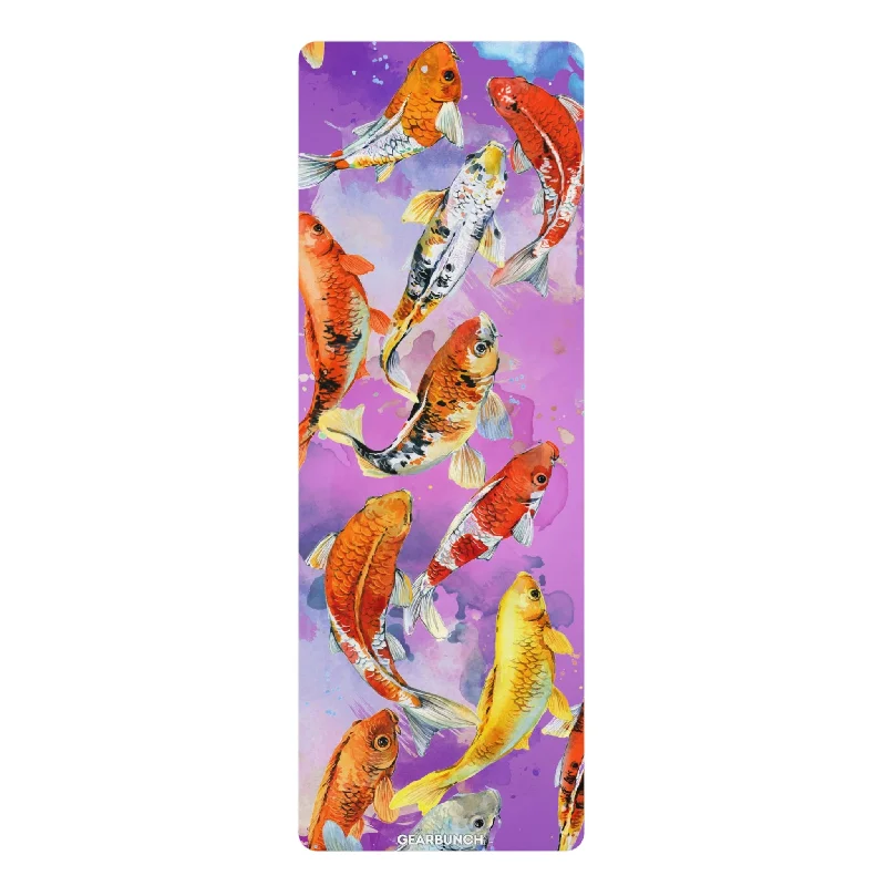 Flexible Fashion For Every Pose At Special Prices GearBunch Colorful Koi Fish Yoga Mat Flexible Fashion For Every Pose At Special Prices GearBunch Colorful Koi Fish Yoga Mat
