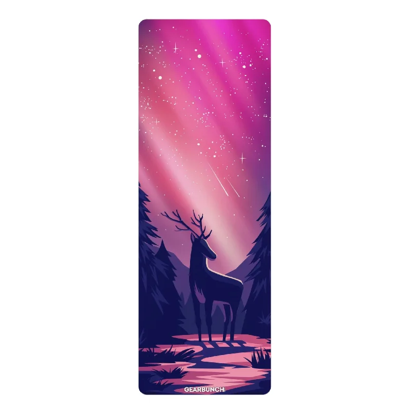 From Mats To Straps, Shop Yoga Deals Today GearBunch Purple Northern Lights Yoga Mat