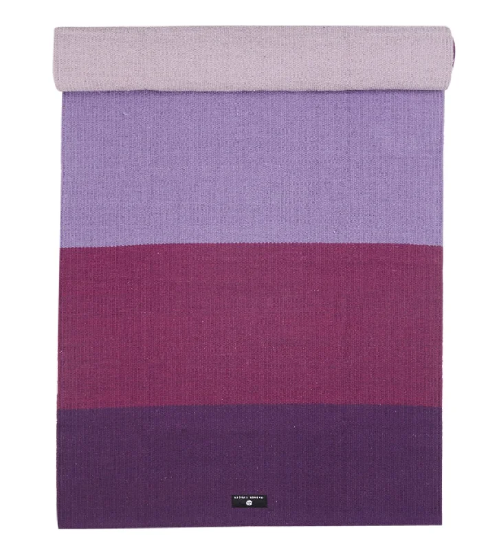 Serenity Starts With Savings On Yoga Gear Hugger Mugger Cotton Yoga Rug 74" 3mm Lavender Fields Serenity Starts With Savings On Yoga Gear Hugger Mugger Cotton Yoga Rug 74" 3mm Lavender Fields