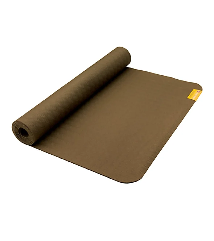 Hugger Mugger Earth Elements Eco Yoga Mat 72" 3mm Earth