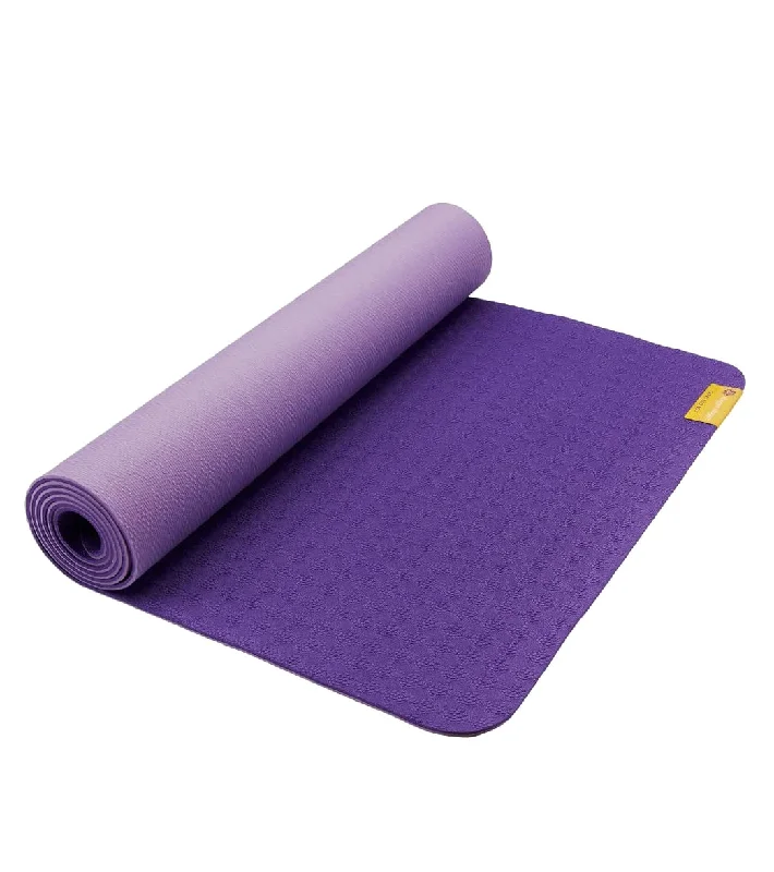 The Right Yoga Tools At The Right Price Hugger Mugger Earth Elements Eco Yoga Mat  72" 5mm Purple Mist