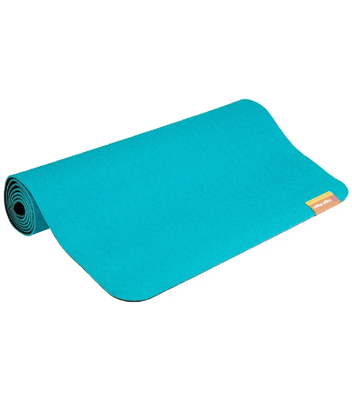 Best-Selling Yoga Accessories Now More Affordable Hugger Mugger Earth Elements Eco Yoga Mat  72" 5mm Teal Onyx