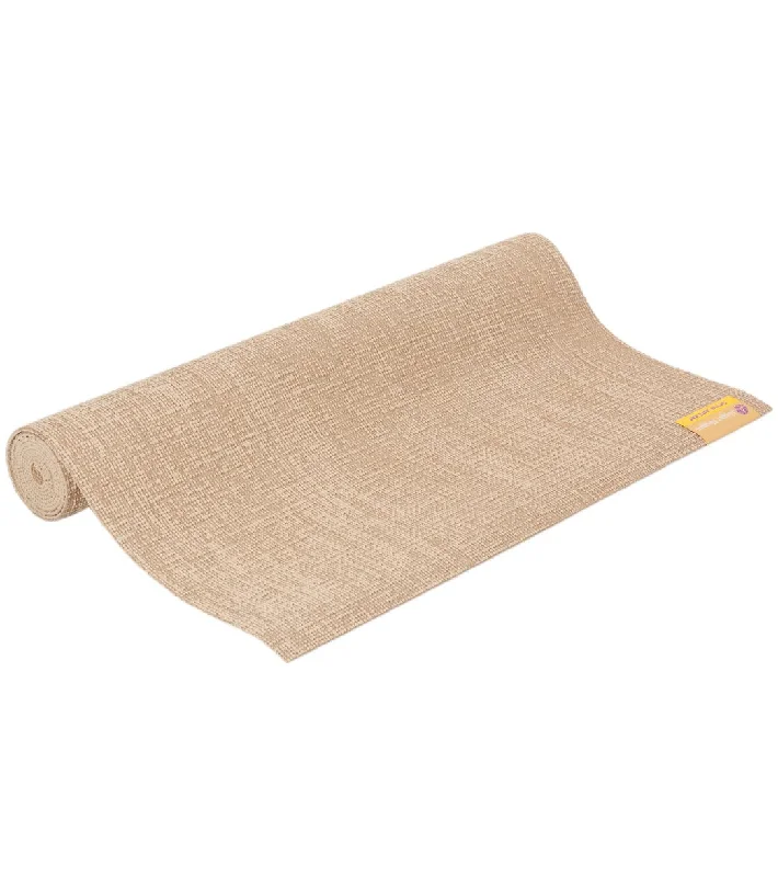 Shop Smart, Stretch Better With Yoga Gear Deals Hugger Mugger Sattva Jute Eco Yoga Mat 68" 3mm Natural Shop Smart, Stretch Better With Yoga Gear Deals Hugger Mugger Sattva Jute Eco Yoga Mat 68" 3mm Natural