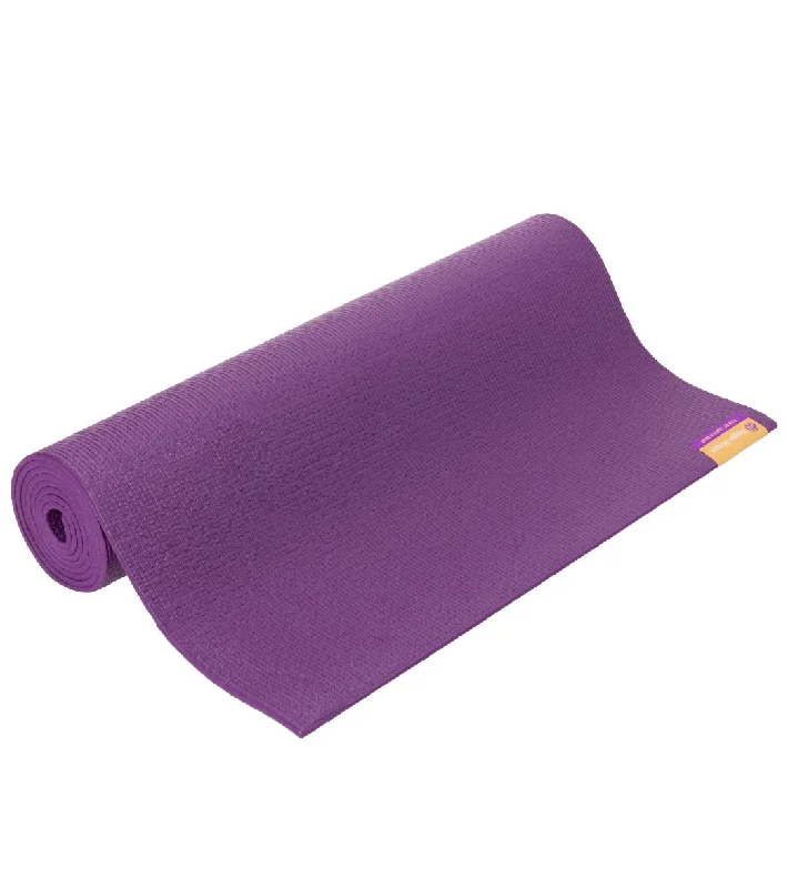 Move With Confidence, Save With Ease Hugger Mugger Tapas Ultra Thick Extra Long Yoga Mat 80" 6mm Eggplant Move With Confidence, Save With Ease Hugger Mugger Tapas Ultra Thick Extra Long Yoga Mat 80" 6mm Eggplant
