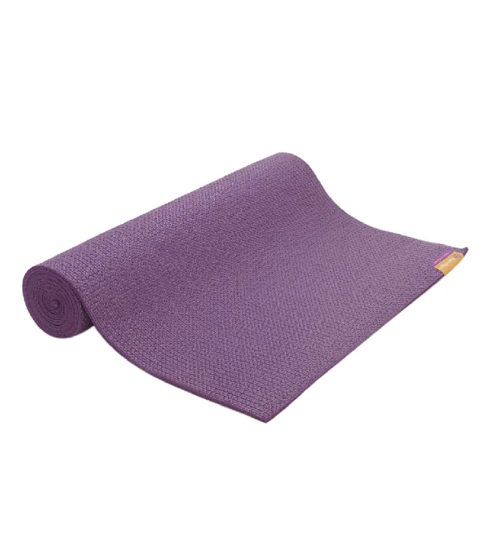 Hugger Mugger Tapas Ultra Yoga Mat 68" 6mm Extra Thick Eggplant