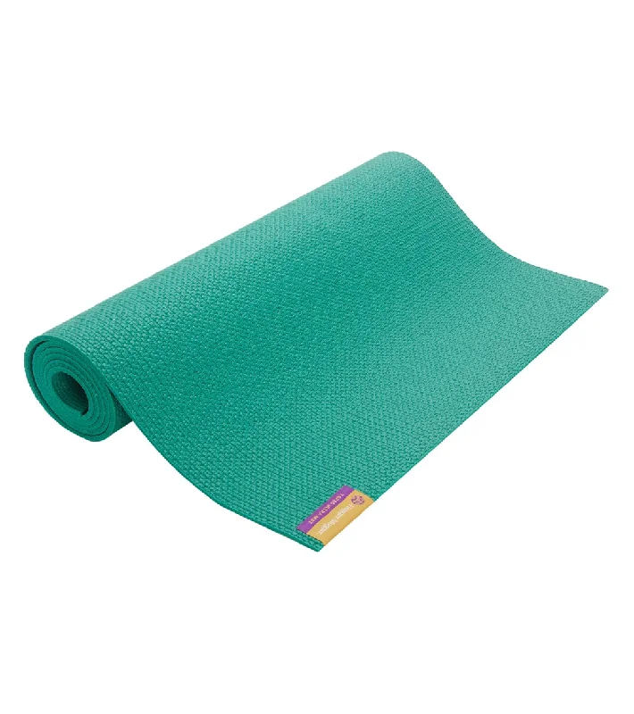 Hugger Mugger Tapas Ultra Yoga Mat 68" 6mm Extra Thick Sea Green