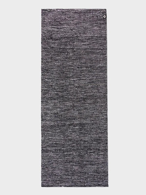 Affordable Luxury For Every Yoga Session Manduka Shala Yoga Rug - Black Heather