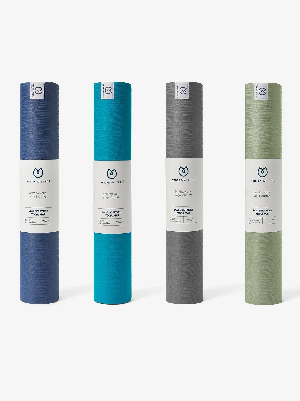 Exclusive Deals On Yoga Mats, Blocks, And Straps Yogamatters Eco Everyday Yoga Mat - Box of 6