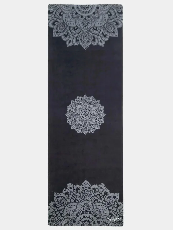 Shop Smart, Stretch Better With Yoga Gear Deals Yoga Design Lab Travel Mat 1.5mm- Mandala Black