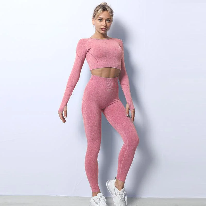 Premium Yoga Wear At Special Discounts Breathable Sports Seamless Knit Yoga Wear leggings Suit Set Premium Yoga Wear At Special Discounts Breathable Sports Seamless Knit Yoga Wear leggings Suit Set