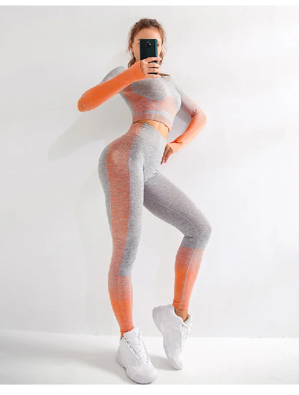 Comfortable, Stylish, And Now More Affordable LANTECH Women Yoga Sets Gym Fitness Athletic 2 Pcs Sports Suits Set Pants Leggings Sportswear Leggings Seamless Sports Shirts Comfortable, Stylish, And Now More Affordable LANTECH Women Yoga Sets Gym Fitness Athletic 2 Pcs Sports Suits Set Pants Leggings Sportswear Leggings Seamless Sports Shirts