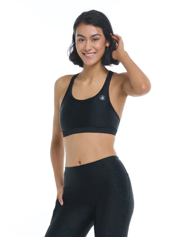 Shop High-Quality Yoga Apparel At Exclusive Discounts Smoothies Equalizer Sports Bra - Black Shop High-Quality Yoga Apparel At Exclusive Discounts Smoothies Equalizer Sports Bra - Black