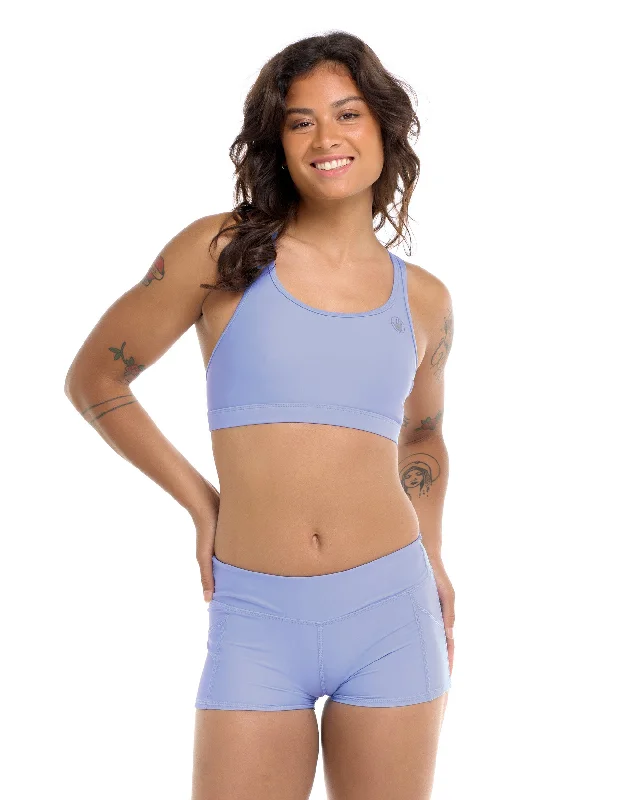 Trendy Yoga Outfits At Budget-Friendly Prices Smoothies Equalizer Sports Bra - Periwinkle Trendy Yoga Outfits At Budget-Friendly Prices Smoothies Equalizer Sports Bra - Periwinkle