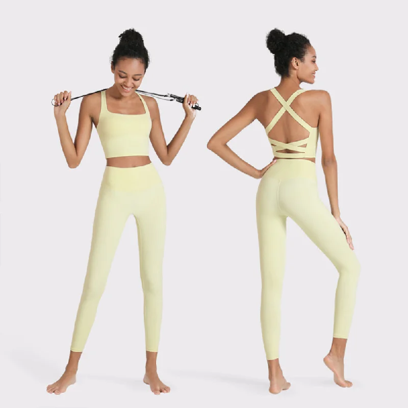 Enhance Your Flow With Stylish Yoga Wear At Great Prices Sport Bra & Legging Set