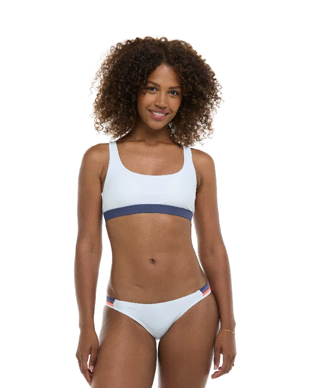 Yoga Wear That Moves With You At Lower Prices Vibration Cross-Over Star Sports Bra - Snow / Vibration