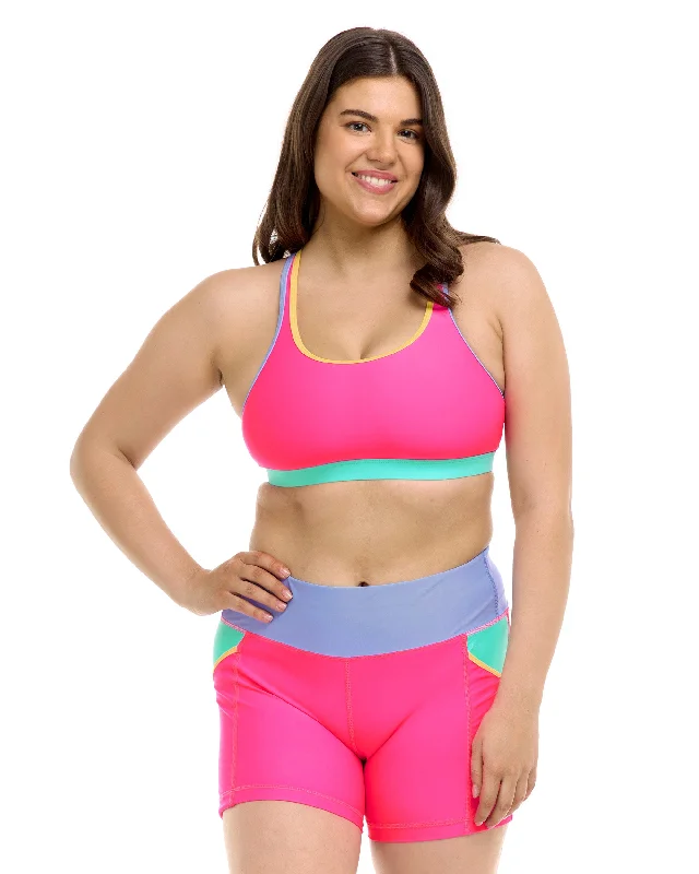 Ultimate Comfort And Style Now At Lower Prices Vibration Equalizer Sports Bra - Bubble Gum Ultimate Comfort And Style Now At Lower Prices Vibration Equalizer Sports Bra - Bubble Gum