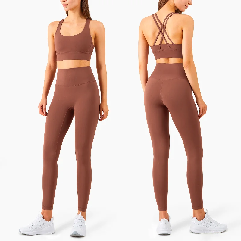 Embrace Comfort With Yoga Wear On Sale Workout Bra & Legging Set