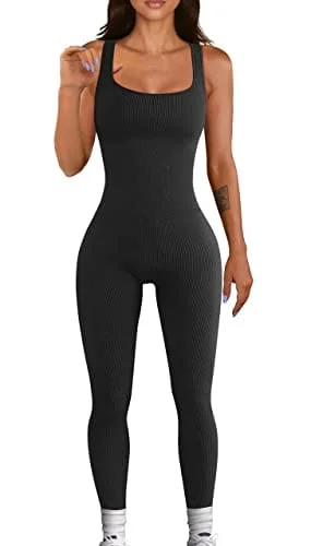 Yoga Wear That Moves With You At Lower Prices YIOIOIO Women Workout Seamless Jumpsuit Yoga Ribbed Bodycon One Piece Square Neck Leggings Romper. Yoga Wear That Moves With You At Lower Prices YIOIOIO Women Workout Seamless Jumpsuit Yoga Ribbed Bodycon One Piece Square Neck Leggings Romper.