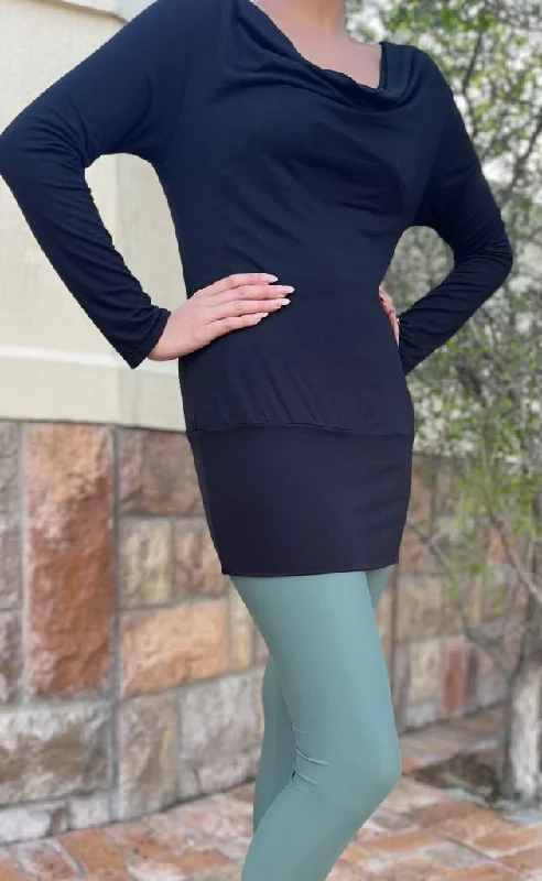 Unbeatable Deals On Breathable Yoga Apparel 961 Cowl Neck Top