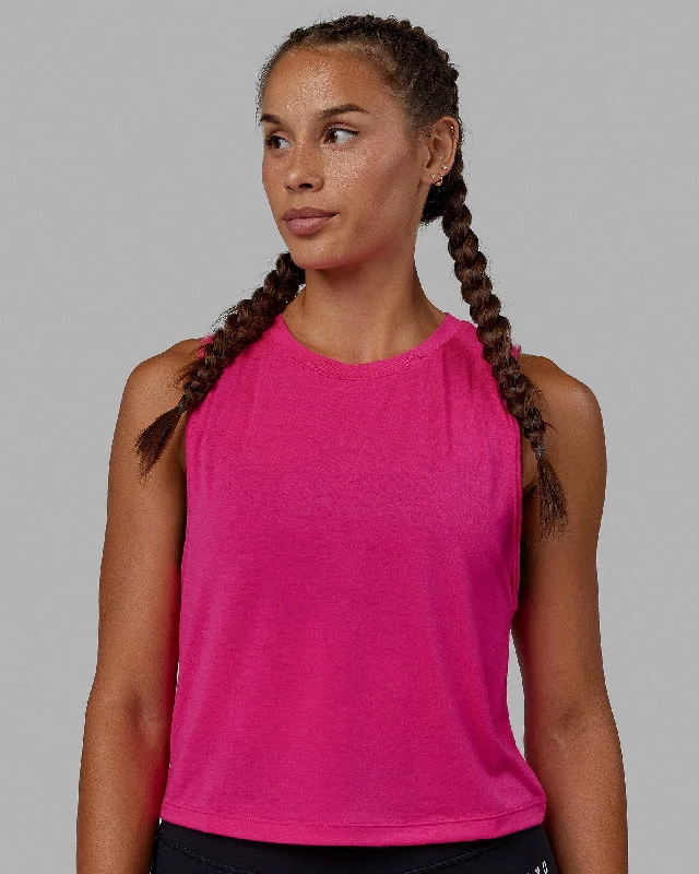 Yoga Wear At Unbeatable Prices AMRAP Tank - Ultra Pink